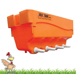 Milk Train 4l Lamb Kid Milk Train Feeder Bucket Teats Lambing