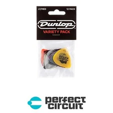 Dunlop PVP101 Light / Med Pick Variety 12 pack EFFECTS - NEW - PERFECT CIRCUIT