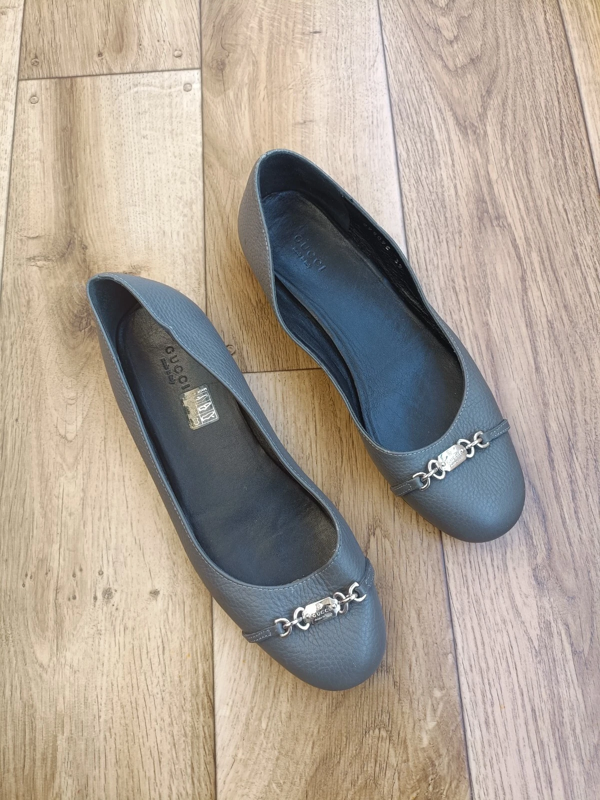 Ballerines en cuir GUCCI TAILLE 40 EU, 9,5 US, 7,5 UK
