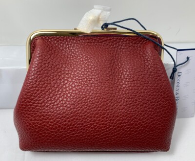 Dooney Bourke Pebble Grain Large Framed Purse 🍷🍷 Wine Color