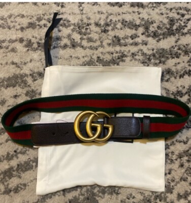 GUCCI ベルト 75cm Gucci Web Belt with GG logo size 75/30 | eBay