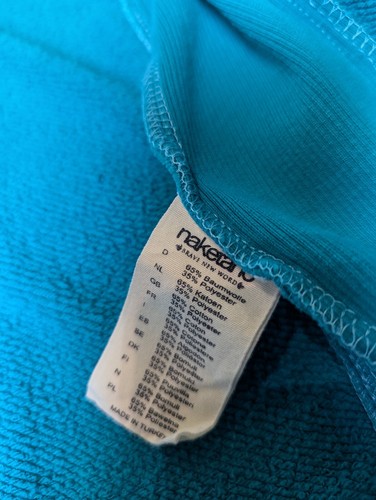 Naketano Taglia M I Poeti a Scelta Uomo Blu Felpa con Cappuccio Zip Giacca Anchor - Foto 15 di 15