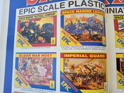 Vintage Games Workshop 1995 SPACE MARINE CITADEL MINIATURES Catalog - Picture 13 of 23