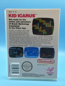 Kid Icarus NES Plastic Case Only. No Game