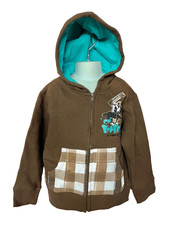 BOY'S BEVERLY HILL POLO CLUB ZIP-UP SWEATSHIRT-SIZE: SMALL 4 J J
