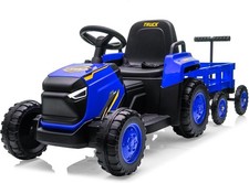 12V 3-Gang Elektrotraktor Kinder Elektrofahrzeug Elektroauto Aufsitztraktor 🔥