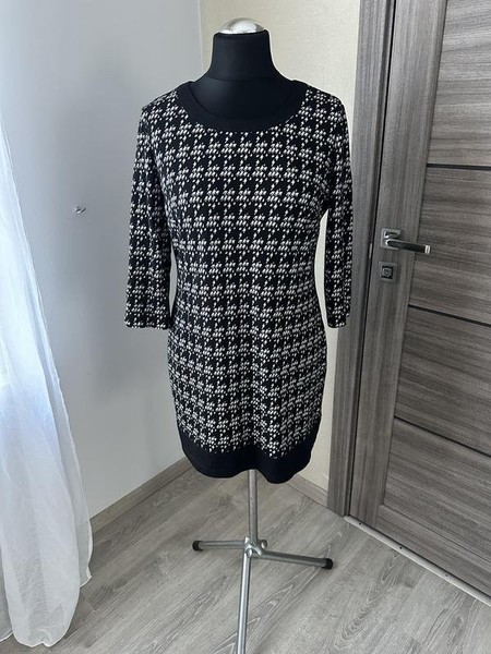 Women Gerry Weber Dress Black Polyester 38 / M /