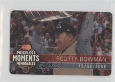 2004 Mastercard Priceless Moments/Memorables Scotty Bowman #1 HOF 1o3