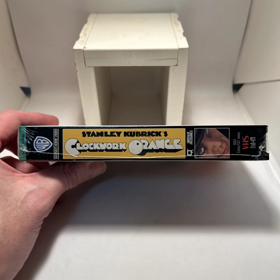 A Clockwork Orange (VHS, 1991 Release) NEW FACTORY SEALED Watermarks! - Image 4 of 4