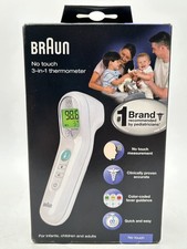 Braun No Touch 3-in-1 Thermometer White