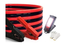 Jumper Cables Heavy Duty, Booster Cables 0 Gauge 25Feet 1000AMP Aut... Fast Ship