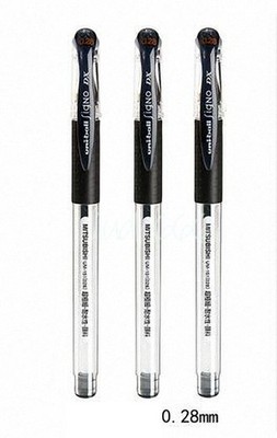 1PCS New Uni-Ball Signo UM-151 0.28MM BLACK roller ball pen