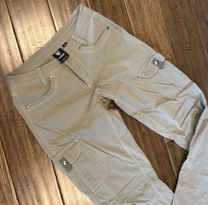 Kuhl Freeflex Roll-Up Pant Women’s Size 4 Olive/khaki