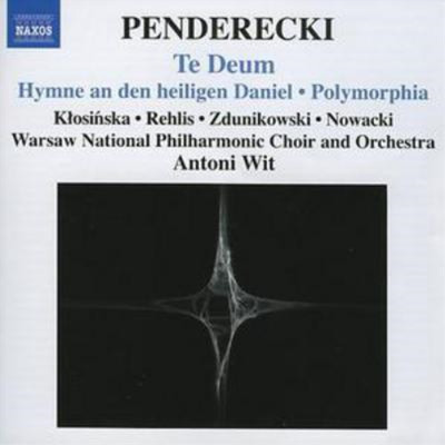 Agnieszka Rehlis Te Deum (Wit, Warsaw National Po) (CD) Album