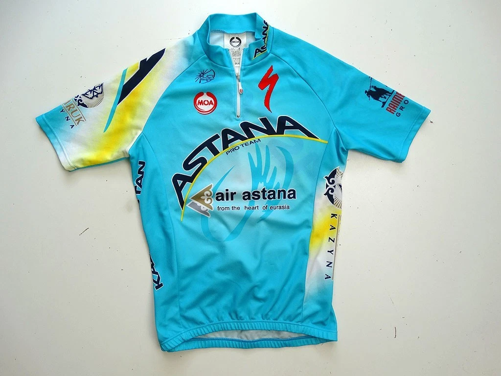 Maillot Cyclisme Astana Trek – Équipe Pro – Taille XXL – Maillot Officiel