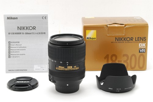 [Almost Unused] Nikon AF-S DX NIKKOR 18-300mm F3.5-6.3G ED VR AF Lens From JAPAN