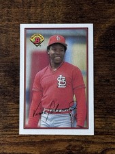 1989 St. Louis Cardinals Vince Coleman Bowman #443