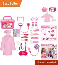 Doctor Kit for Toddlers 3 4 5 Old, Kids Doctor Play Set for Girls Boys Toy, ...