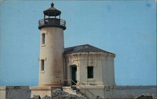 Bullards Beach State Park Oregon OR Lighthouse c1950s-60s Postcard