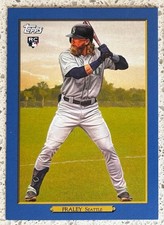 2020 TOPPS TURKEY RED JAKE FRALEY RC 1/1? BLUE PARALLEL #’d 1/50 + BASE ROOKIE