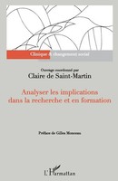 Analyser Les Implications Dans La Recherche et En Formation Martin Taschenbuch