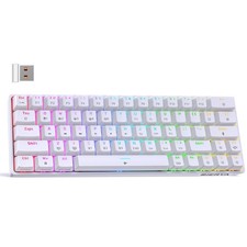 DIERYA DK63 Wireless Mechanical Gaming Keyboard 60 RGB Blue Switch Windows