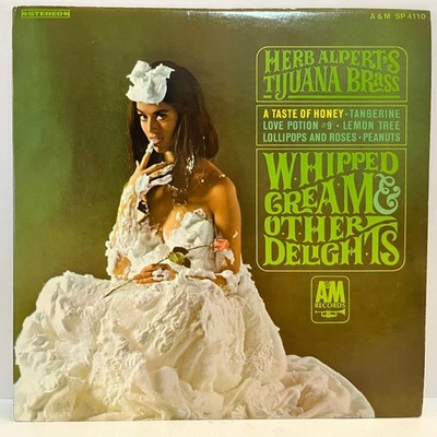 HERB ALPERT - Whipped Cream (1965 Stereo) - 12'' Vinyl Record LP - VG+