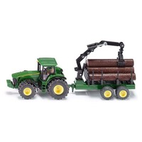 Siku 1954 Traktor Mit ForstanhäNger