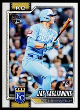2026 Jac Caglianone - #138 - Kansas City Royals a79