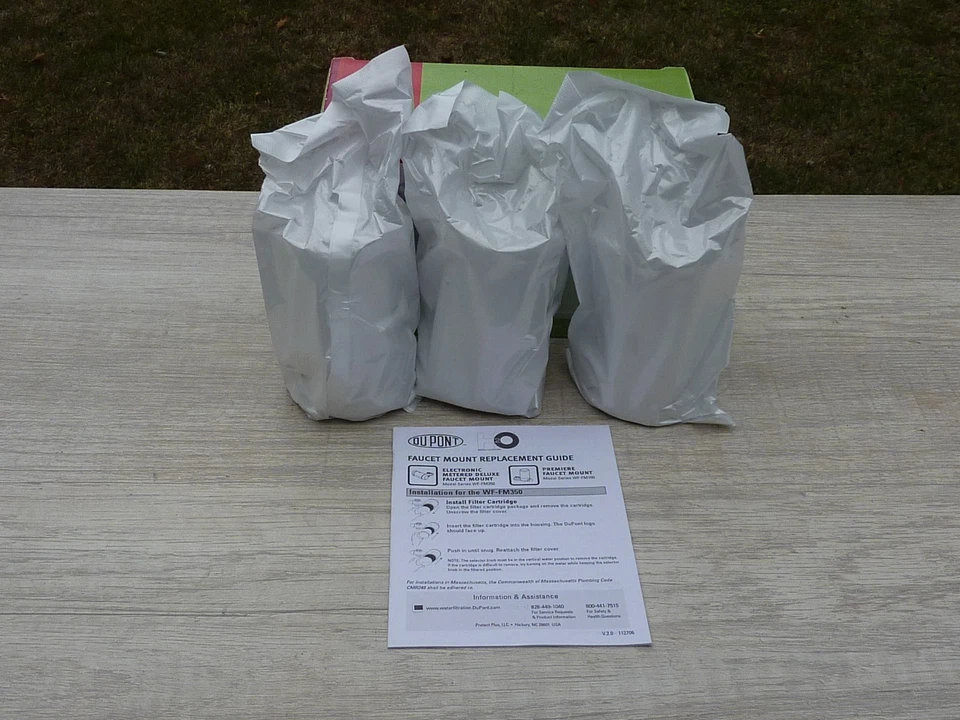 Dupont Faucet Mount Water Filter Cartridges WFFMC103  (3 Pack) 100 Gallon Life - Image 3 of 4