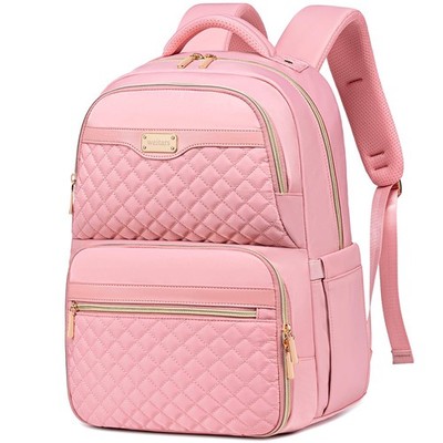 Insulated Cooler Lunch Backpack 15.6 Inch Laptop Women Men Nurses Teacher