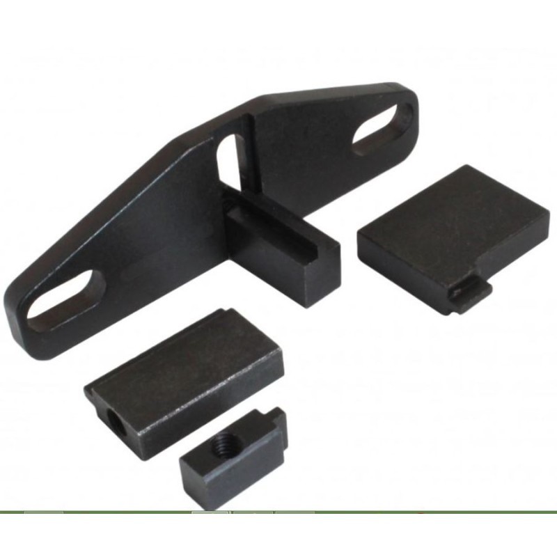 Outil calage volant moteur Ford pour éviter le décalage du vilebrequin avec ses 4 broches