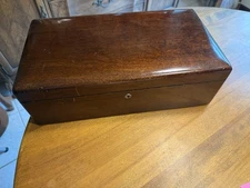 Vintage Cigar Humidor Set with Insert Ivory Color