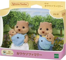 Sylvanian Families Otter family Japan Epoch Calico Critters FS-32