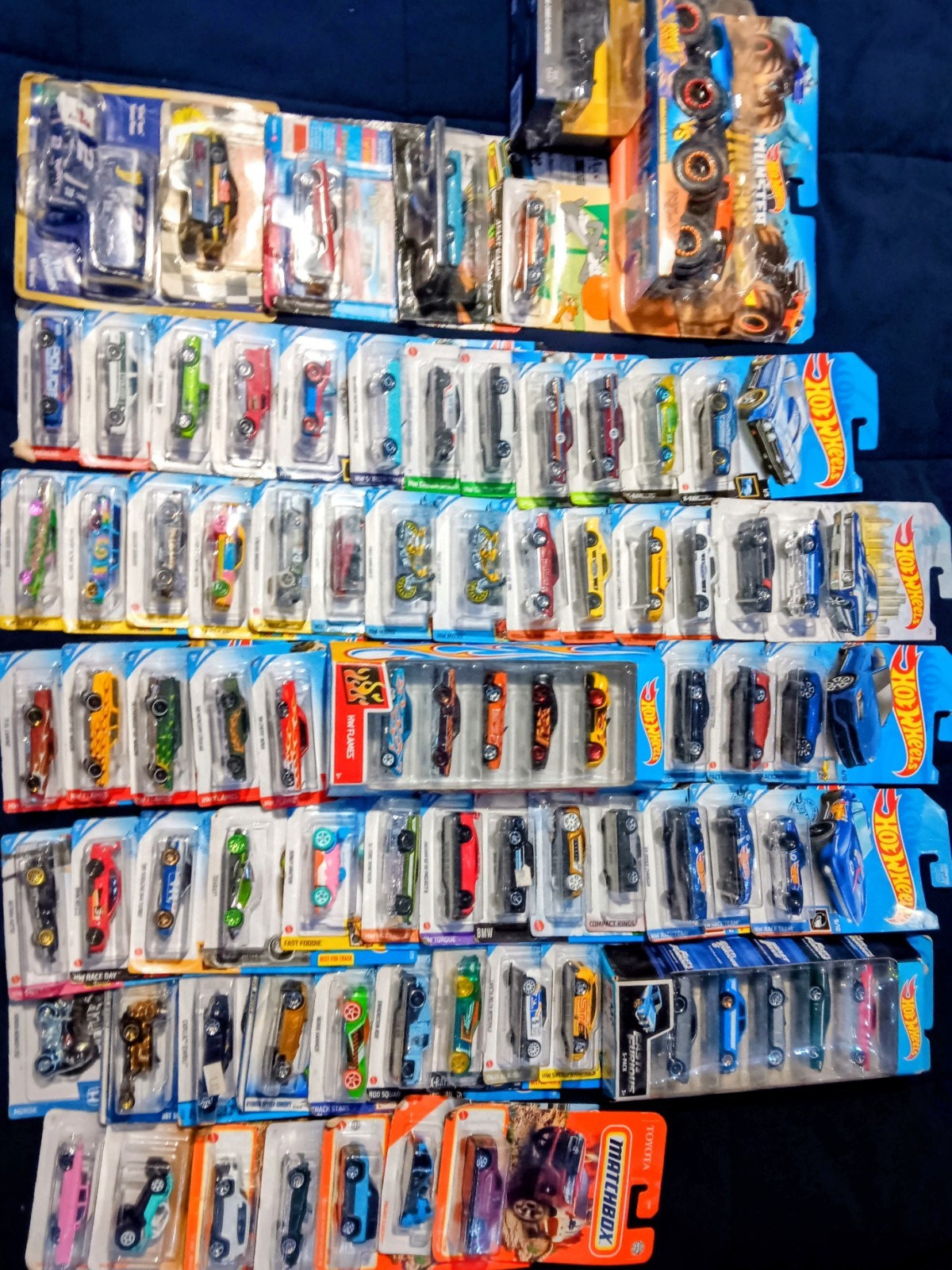 Unopened HOTWHEELS Lot Of 82