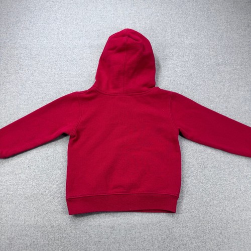 Wisconsin Badgers Kids Hoodie Size 4T Red Pullover Sweatshirt Embroidered Cozy - Picture 8 of 9
