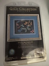 Dimensions Gold Collection Petites Exotic Butterflies 6846 Counted Cross Stitch