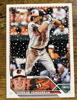 2023 Topps Holiday Variation AL ROY Gunnar Henderson #H4 (RC)