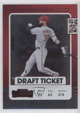 2021 Panini Contenders Draft Ticket Red 70/99 Jesse Winker #26 0sb5