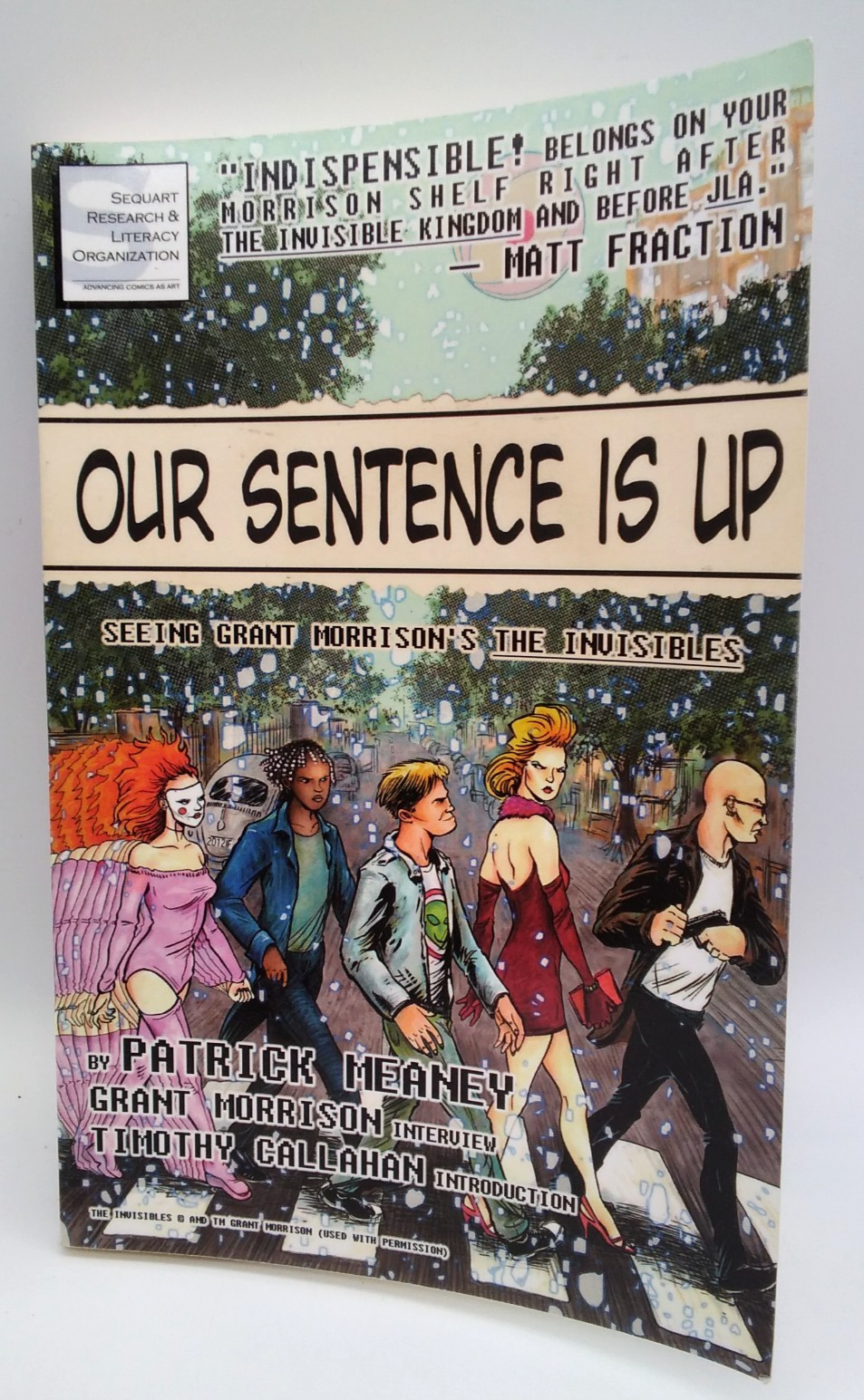 Our Sentence is Up Seeing Grant Morrison's The Invisibles - Patrick Meaney - PB