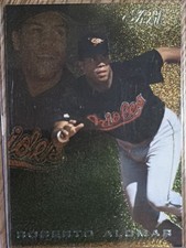 Fleer/SkyBox 1996 Flair Roberto Alomar #1 Orioles Base Set MLB Vintage