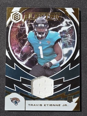 2021 Panini Elements - Electric Travis Etienne #ELE-TET /199 (MEM, RC)