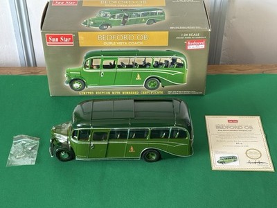 Sun Star 1/24 5003 1947 Bedford OB Dupla Vista FOT King Alfred Omnibus Co Ltd