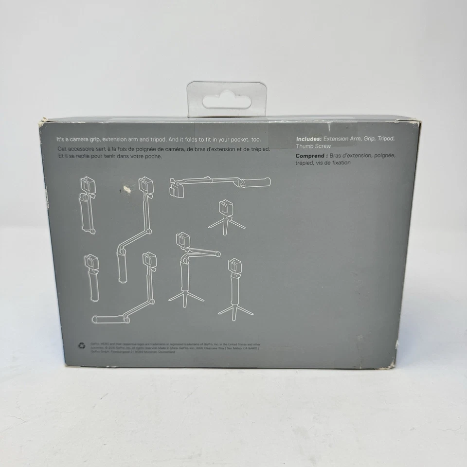 GoPro AF AEM 001 3-Way Grip Arm Tripod New Sealed - Image 2 of 4