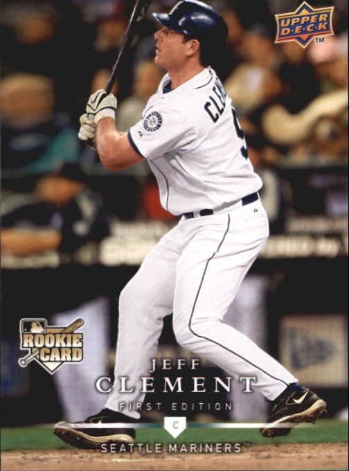 2008 Upper Deck First Edition #261 Jeff Clement (RC) - BB