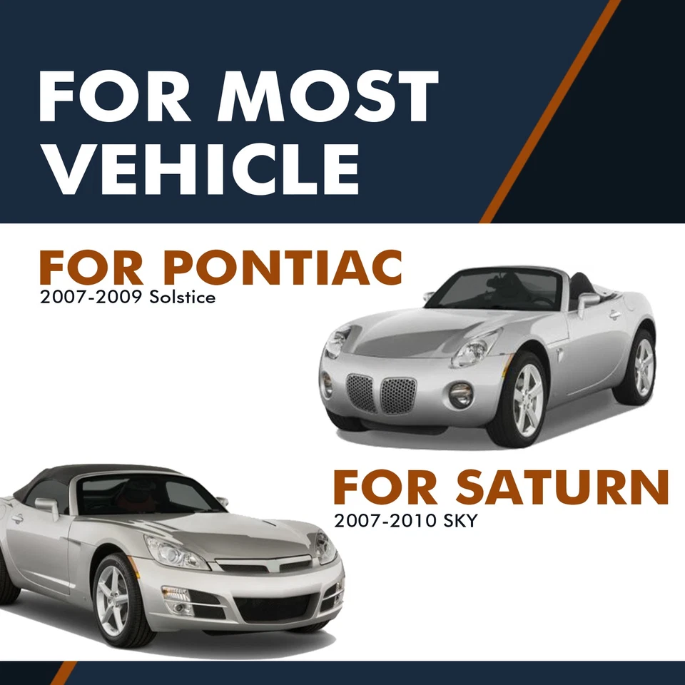 Set of 8 Front-Rear Ceramic Brake Pad Kit For 2007-2010 Saturn SKY - Image 2 of 4