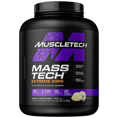 MUSCLETECH, MASS TECH EXTREME 2000 Geschmäcke 2720g