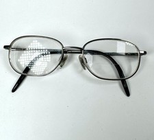 VTG Charmant 52-18-140 CH8148 Pure Titanium Grey Oval Eyeglasses Frame
