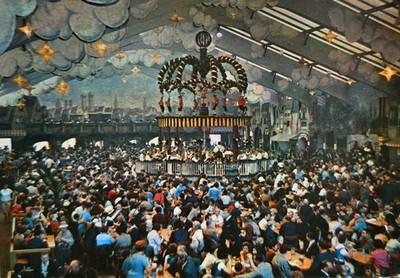 AK München Oktoberfest Hacker Bräu Festhalle 1977