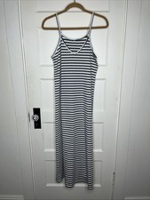 Women’s Dress Size Medium Shein Maxi Sleeveless Striped